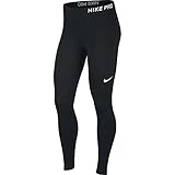 Nike Women's Pro Tights Black/White Size Medium