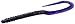Zoom Bait U Tail Worm-Pack of 20 (Junebug Red, 6-Inch)