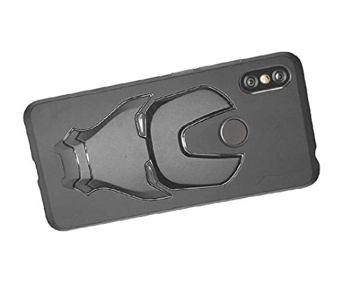 ZATX Marvel Avengers Iron Man 360 Degree Full Protection Silicon Back Cover for Mi 6 Pro(Redmi mi 6 pro, Black)