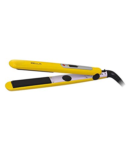 yellow hair straightener
