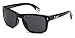 Locs Original Gangsta Shades Square Black Frame Men's Sunglasses