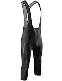 Przewalski Men's 3/4 Capris Cycling Bib Shorts, 4D Padded Compression Bike Tights Pants, Classic Series
