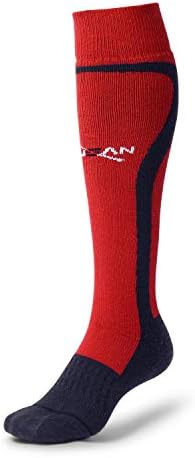 Wool Ski Socks,Extra Warm Knee High Performance Snow Skiing/Snowboard Socks in Outdoor,Fit for Men and Women