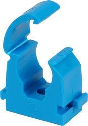 GREAVES&CO Talon Hinged Clip MDPE Blue 25-27mm 20 Pk, 0.98 - 1.07 inches
