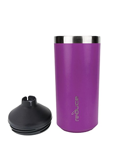 Portable Wine Bottle Cooler by REDUCE - Stainless Steel, Insulated Chiller to Keep Wine at the Perfect Temperature, No Ice Required - Ideal for Outdoor Summer Parties, Fits Most Wine Bottles - Purple - Thumbnail 5
