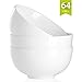 MALACASA Salad/Soup Bowls, 68 OZ Porcelain White Salad Pasta Bowls Ramen Bowls, Large Serving Bowls Dish Set for Dessert, Salad, Pasta, Oatmeal and More, Set of 3, Series Regular