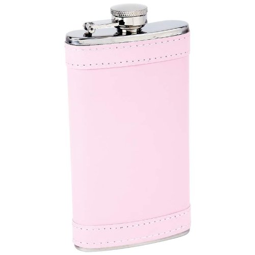 Bf systems ktflkpw6 flask with pink wrap, 6 oz, na
