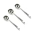 Cy3Lf Endurance Stainless Steel 1 Tablespoon Measuring Coffee Scoop, Set of 3