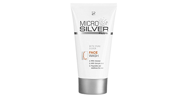 micro silver face wash