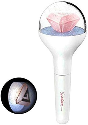 Yeawooh New BTS Ver.3 LED BTS Kpop Stick Lamp Army Bomb Bang-tan Boys Concert Lamp Hip hop Light Stick Night Light(Seventeen 17 Light Stick)