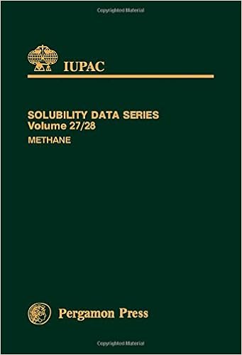 Methane Solubility Data Series Vol 27 28 H L Clever C L Young R Battino D A Wiesenburg W Hayduk Amazon Com Books