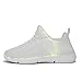 Idea Frames Fiber Optic LED Light Up Shoes for Women Men USB Charging Fashion Sneaker