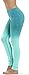 Prolific Health Fitness Power Flex Yoga Pants Leggings XS - XL (Large, Ombre Aqua)