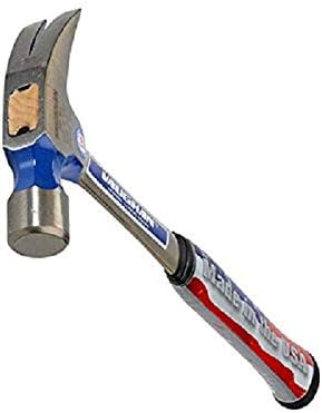VaughanR99 450g Solid Steel Plain Face Straight Claw Ripping Hammer