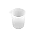 M-Egal 100ml Scale Cup Crystal Glue Cube Silicone Mould Reusable Cup DIY Handmade Craft Accessories