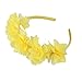 Candygirl Flower Crown Headbands for Women Girls Floral Hairband Wedding Festival Parties Hair Accessories Pack of 9 (bright colors)