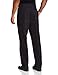 Savane Men's Pleated Performance Chino Pant, Classic Navy, 34x30