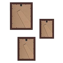 Americanflat 10 Piece Mahogany Picture Frames