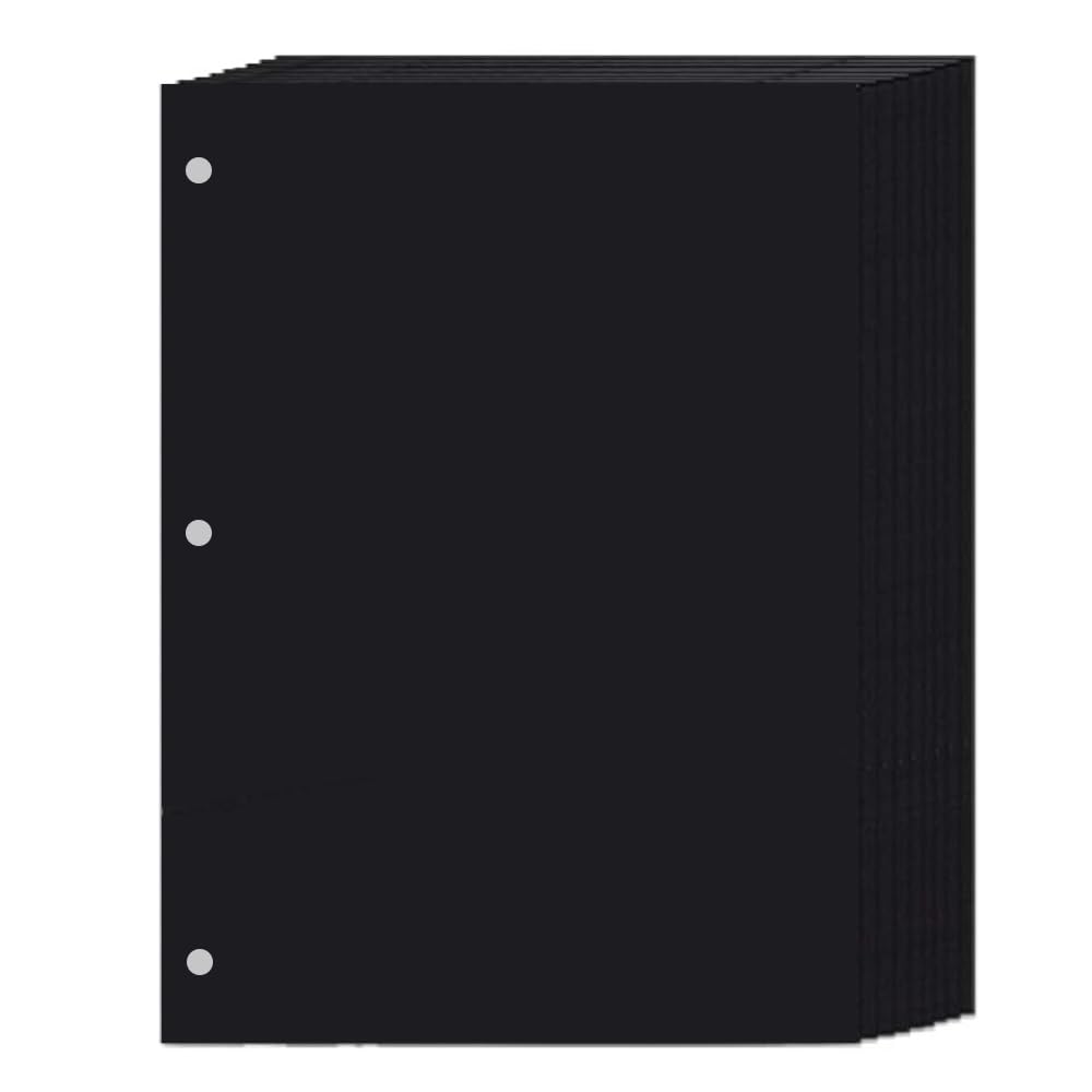 AIOR Black Refill Pages, Suitable for Linen Photo Album, 30pcs