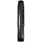 EA0611 Adjustable Length Extension Column, Black, 6"-11" Drop Length