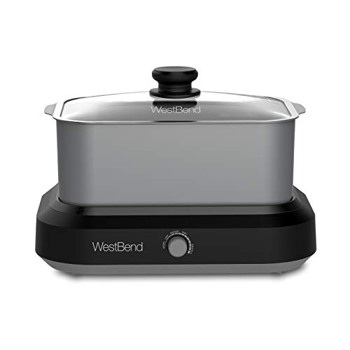 West Bend 87905 Slow Cooker Large Capacity Nonstick Variable