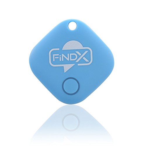 FindX Find Anything: Track, Locate, and Camera Trigger, Compatible with iOS and Android - Blue