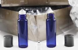 Essential Oil Roller Bottle 72 - 5ml COBALT BLUE