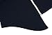 COOFANDY Men's Shirts Casual Zipper Shirt Irregular Long Sleeve T Shirt,Navy Blue,Medium