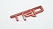 TRD TOYOTA RACING STICKER RED PLASTIC 3D DECAL EMBLEM 12.5X3.5cm