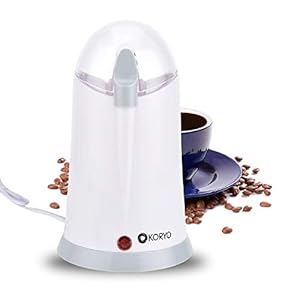 Koryo Coffee Grinder KCG151SG with Stainless Steel Container and Blade