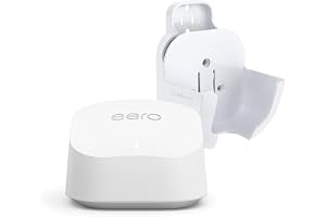 Amazon eero 6+ mesh wifi router (1-pack) with Made for Amazon Wall Mount