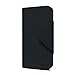 Cellto PU Leather Wallet Cover Stand and Reversible Magnetic Flap, Flip Cover for Apple iPhone 6 (2014)/6S (2015) - Black