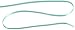 Kel-Toy Double Face Satin Ribbon, 1/8-Inch by 50-Yard, Tiffany Blue