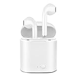 Wireless Headphones, Sweat Proof Earphones Noise Cancelling Earbuds, Earbuds with Mic Sport Stereo Headset