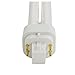 KOR (Pack of 4) 13 Watt Double Tube - G24Q-1 (4 Pin) Base - 3500K Soft White - CFL Light Bulb. Replaces Sylvania 20671 CF13DD/E/835 - Philips 38327-3 PL-C 13W/835/4P/ALTO and GE 97596 F13DBX/835/ECO4P