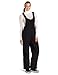 White Sierra Women's Insulated Bib Snow Pant (Black, Medium)