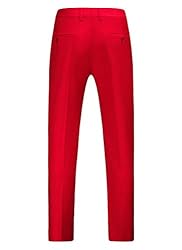 MOGU Mens 2 Piece Suit Slim Fit Double Breasted