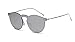 GAMT Vintage Rimless Mirrored Sunglasses Unisex Design Mercury