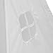 Sorbus Kids Foldable Teepee Play Tent Playhouse Classic Indian Style Play Tent and Carry Bag, Walls with Door, Window and Floor (White)