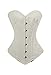 luvsecretlingerie Heavy Duty 26 Double Steel Boned Waist Training Cotton Overbust Shaper Corset For Wider Hips #8937-TC