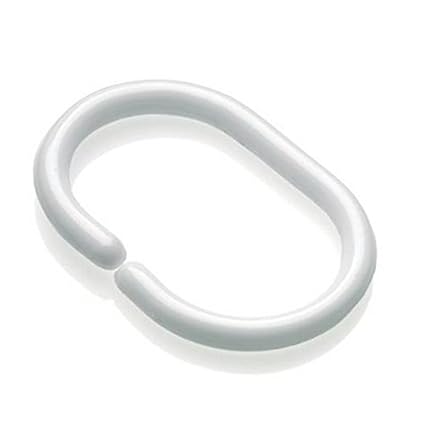 Awesome Interior Mart_Shower Curtain Plastic Rings set of 16 Pcs. (16)