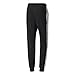 adidas Men's Essentials 3-Stripe Jogger Pants, Black/White, Medium