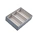 STACKERS ‘CLASSIC SIZE’ Dusky Blue Deep 3 section STACKER Jewelry Box