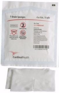 Amazon Com Reliamed Tracheostomy Drain Sponges 6 Ply Non Woven Split 4 X 4 Health Personal Care
