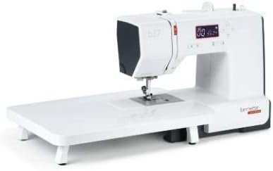 Bernette b37-130 Stitch Function Computerised Sewing Machine : Swiss Design by BERNINA Switzerland with Optional Sewing and Quilting Extension Table Worth Rs.6000,- and Soft Cover as Standard
