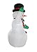 PARAYOYO 7 Ft Inflatable Christmas Snowman Decorations for Indoors Outdoors Home Yard Lawn Garden Decor
