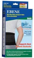 EBENE BIORAY Back Support Belt L-XL 1S -Helps Provide Excellent Back Support for Better Posture
