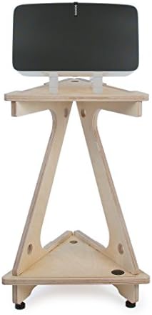 Line Phono: Speaker Stand for Sonos Play:5 + Bookshelf Speakers (Baltic Birch)