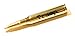 Lock and Load 30-Caliber Bullet Pen - Metal Refillable Brass Color - German Ink Swiss Refill (Trump)
