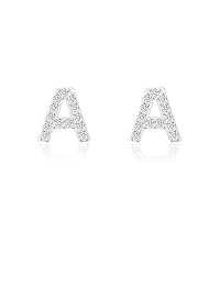 Tarsus Hypoallergenic Initial Letter Studs Earrings Tiny Alphabet Stainless Steel Earrings for Sensitive Ears, Nickel   Jewelry Gifts for Women Mens Teen Little Girls Boys